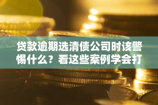 济南贷款逾期选清债公司时该警惕什么？看这些案例学会打翻身仗