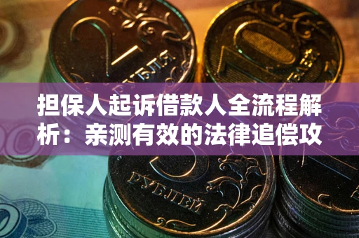 济南担保人起诉借款人全流程解析：亲测有效的法律追偿攻略