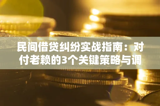 济南民间借贷纠纷实战指南：对付老赖的3个关键策略与调解盲区解析