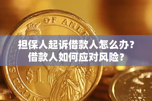 济南担保人起诉借款人怎么办？借款人如何应对风险？