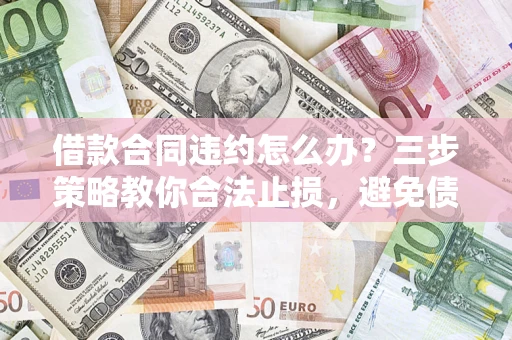 济南借款合同违约怎么办？三步策略教你合法止损，避免债务危机升级
